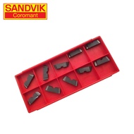 R154 91 3 300 SANDVIK Insert Grooving 3 mm Pahat Bubut Potong 3mm