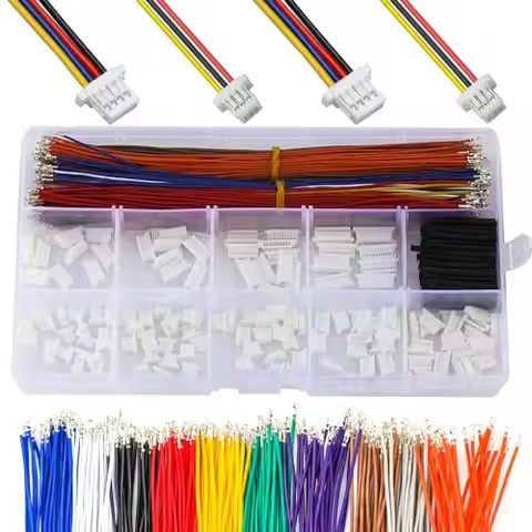 1.0mm Pitch JST-SH 1.0 Micro Connector with 28AWG Pre-Crimped Cables,SH 1.0mm Connector 3/4/5/6/7/8/