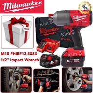 Milwaukee M18 FHIWF12-502X 1/2 High  Impact Wrench Free Gift