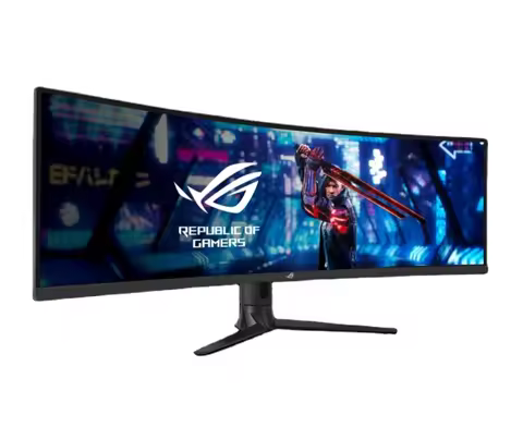 ASUS ROG Strix XG49WCR 49'' 5120x1440 Curved Fast IPS Monitor with 165Hz of Refresh Rate 450cd/m2 of