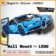 Wall Mount for Lego Technic Bugatti Chiron (42083) (2 in 1)