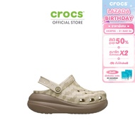 CROCS รองเท้าลำลองผู้ใหญ่ CRUSH EASY ELEGANCECLOG รุ่น CS 211974-2Q9 - LATTE