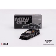 Mini GT 844 Nissan LB-ER34 Super Silhouette Skyline Black LBWK