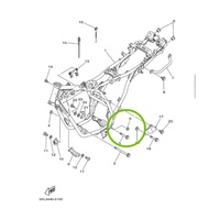 🔥🔥RXZ FRAME RUBBER CAP / GETAH PENUTUP BODY RXZ