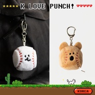 Dinotaeng Baseball Quokka Keychain (2Type) | Bag Charm Keychain
