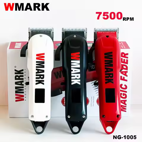 Professional Electric Hair Clipper WMARK NG 1005 Hair Trimmer 7500RPM Rotating Motor 2000mAh Lithium