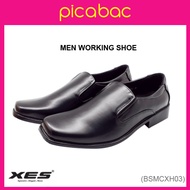 PICABAC- XES Men Formal Work Shoes BSMCXH03 (Black)