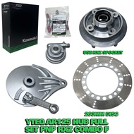 AR125/KH100 YTEQ ORIGINAL HUB FULL SET COMBO