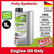 engine oil/ REKTOL 5W-40 (5W40) SN Fully Synthetic Engine Oil 1L