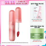 Son Môi Colorkey Nhung Mờ R608 Reddish Brown 2g