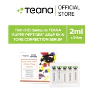 Serum Teana Super Peptides ASAP dưỡng trắng mờ thâm cải thiện kết cấu da