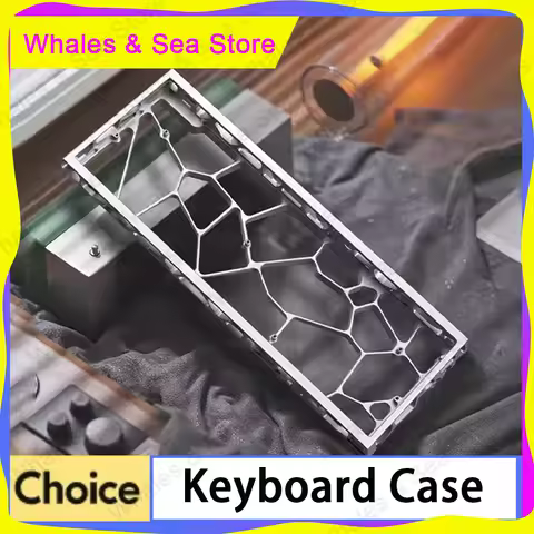 Holy60 Wooting 60he Gh60 Aluminum Keyboard Case Shell 60% Keys Layouts For Mad 60he Raven61 Aula Win