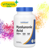 Nutricost Hyaluronic Acid 100 mg 120 Capsules