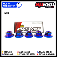 Mur 19 Gold Blue Silver As Roda Drat 19 Stainless King Nut