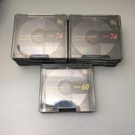 sony mdw二代 二手空白md碟 md空白碟  74分鐘 還有28盤 60分鐘  還有5盤 已測試，均
