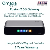 TP-Link Omada Fusion 2.5G Gateway and Controller Integrated, Quad Core processor, 5 x 2.5G Ethernet 