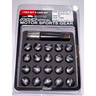 RAYS LOCK NUT SPORT RIM M12.1.5 16&20 PCS