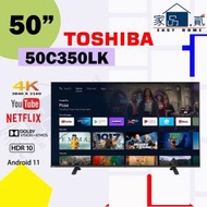 東芝 - 50C350LK 50吋 4K 超高清 Google TV C350L