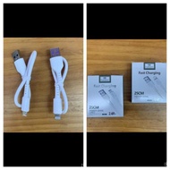 Cable 25cm (2.4A) (Ec.085) Type C