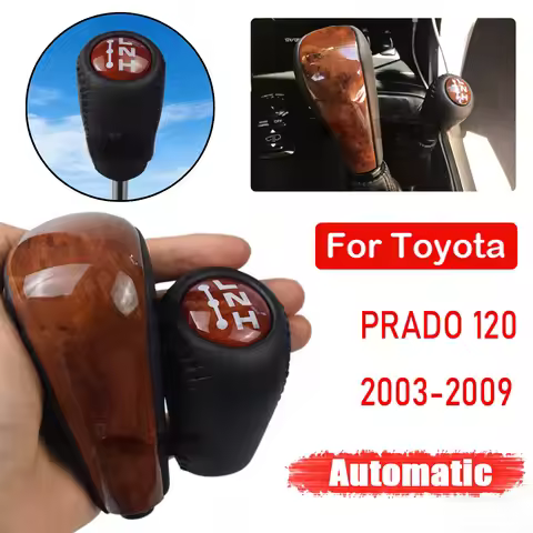 Automatic Gear stick shift knob cover gearbox shift knob For Toyota Prado Lc120 Land Cruiser Prado T