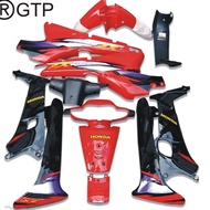 Bộ Vỏ nhựa - Dàn áo xe Wave ZX màu Đỏ 2004 (Tặng Tem ) thái wave 2002 đến 2006 -wave nhỏ 110 -Ful