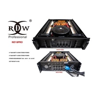 Power Amplifier RDW ND18 PRO / ND18PRO / ND 18PRO ORIGINAL 4 channel