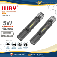 Onlinestore776 - Luby Senter Tangan Led Rechargeable Torch USB Pluit Luby L8967 / Senter Tangan Supe