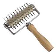 GUOUQNA Stainless Steel Lattice Cutter Roller Pastry Bread Pizza Wheel Pie Dough Cutter DIY Bakeware