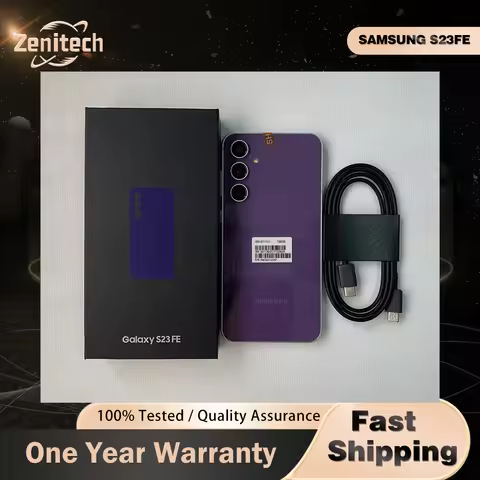 Original Samsung Galaxy S23 FE S711U1 5G SmartPhone S23FE NFC 128GB/256GB 6.4" 50MP+8MP+12MP+10MP Oc
