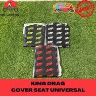 KING DRAG UNIVERSAL MOTOR COVER SEAT WORDS