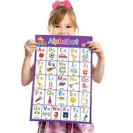 ABC Alphabet Poster Set, Educational Charts/Poster Abjad Saya