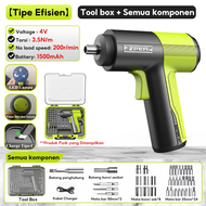 ZPER Mesin Bor Baterai 12V Obeng Listrik Cordless Drill Battery Bor Kayu Triplek Besi Bor cordless m