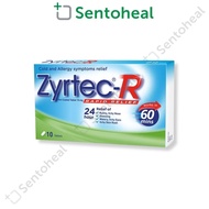 Zyrtec-R Film-Coated Tablet 10mg Rapid Relief Runny Nose 10 tablets