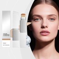 Daily New Arrival/Two-in-One Color-Changing Foundation Stick Natural Color Light Texture Matte Clear