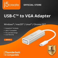J5CREATE JCA111 USB Type-C to VGA Adapter