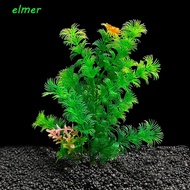 ELMER Simulation Water Grass, Plastic Aquarium Ornament Artificial Water Plant, Aquarium Plastic Grass 24cm Decorative Aquatic Plant Aquarium