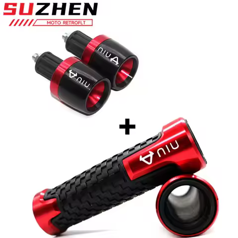 For Niu N1 N1S M1 U1 M+ Ngt U+ A /B NQi MQi UQi GT /GTS 2018-2023 Handle Bar Grips 7/8" 22MM Motorcy