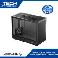 Deepcool CH160 Plus Tempered Glass Portable Micro ATX /Mini-ITX Compact PC Case
