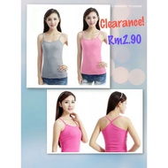 [CLEARANCE!] - Cotton Singlet with Cross / Straight Back Design