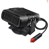 Car Heater, Multi-Function Portable Car Heater, 200W 24V Car Heater That Plugs Into Cigarette Lighter, 360° Free Adjustment, Quick Heating Defrost and   MOTO101