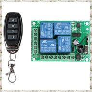(UJCZ) DC 12V 4CH 4 CH Wireless RF Remote Control Light Switch Radio Receiver Module+Transmitter Gar