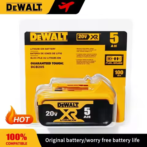 100% Dewalt original DeWlat 20V 6.0Ah DEWALT rechargeable tool battery DCB200 DCB201 DCB206 20v 6AH.