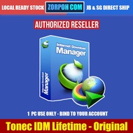 IDM Tonec Internet Download Manager Lifetime License 1 PC [Bind to Account]
