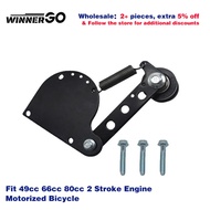 For 49cc 66cc 80cc Engine Motorized Bike 2 Stroke Engine Black Spring Loaded Chain Tensioner
