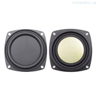 WU 3 Inches 78mm Bass Speaker Passive Radiator Auxiliary Rubber Vibration Plate Subwoofer DIY Repair