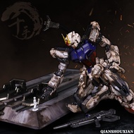 MG Assault RX-78-2 Gundam Hand-Painted Worn out Assembly Model Bandai High-Rise Hand Statue Mecha Mo