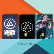 FLAZZ BAND LINKIN PARK TJU4D STICKER LBDEK LINKIN PARK LOGO ATM STICKER/ POPULAR BTS ATM STICKER/ BL