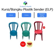 Kursi/Bangku Plastik Sender Fungsional (ELP)