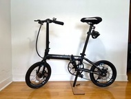 摺合單車 foldable bike - DAHON K3 Plus Folding Bike (Inner Folding Version) 16" 全黑