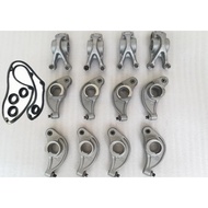 Complete Engine Rocker Arm&4pcs Washer+1pc Valve Cover For Mitsubishi 4G18 1Set